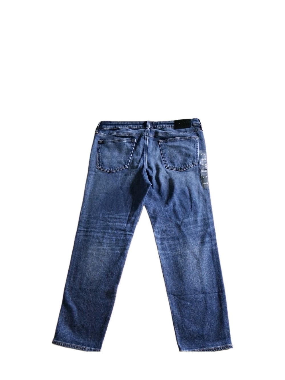 Express Men's Slim Straight Jeans in Washed Blue Denim 36x30" NEW